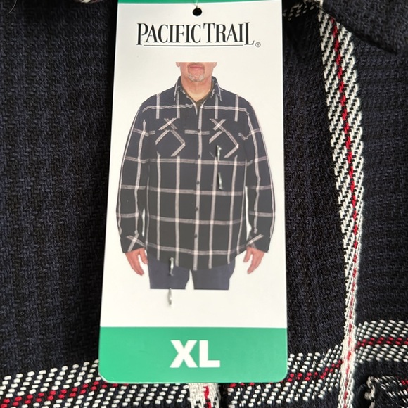 Pacific Trails Heavy Cotton Button Down Mens Shirt XL - Picture 3 of 3